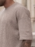 REMERA OVER DANA WAFFLE PIEDRA en internet
