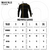 BUZO WAFFLE ELEGANCE NEGRO