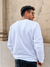 BUZO ESSENTIAL. BUZO BLANCO. SUDADERA BLANCA. BUZO BASICO. BUZO DE FRISA. SUDADERA DE FRISA. 