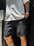 BERMUDA DE LINO HANNA NEGRA - tienda online