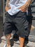 BERMUDA JEAN CARGO BAGGY KAZU NEGRA en internet