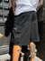 Imagen de BERMUDA JEAN CARGO BAGGY KAZU NEGRA