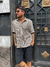 Imagen de CAMISA DE HILO ARUBA BEIGE Y NEGRA