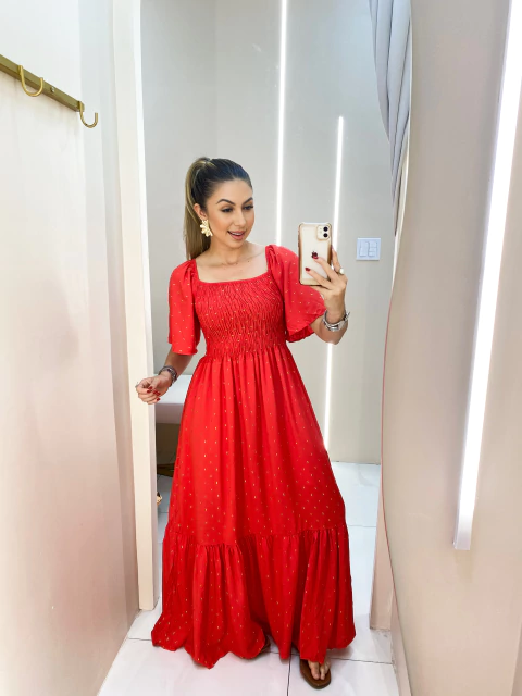 Vestido Longo Laura - comprar online