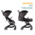 Coche Travel System Compacto Pikaboo Salo Negro - Pikaboo
