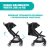 Coche Compacto Chicco We Cierre de un Toque Black en internet