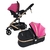 Coche Travel System Pikaboo Fj Rosado - Pikaboo
