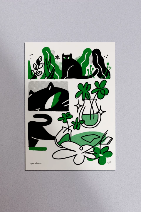 Risografia A4 - Acidente - comprar online