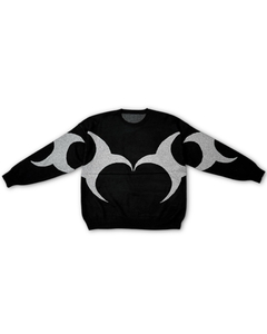 Sweter Elise Necro/Gris - comprar online