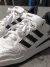 Tênis Forum Low Com Velcro Branco com Preto - loja online