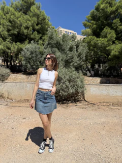 Mini falda Aye - comprar online