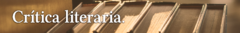 Banner de la categoría Crítica Literaria