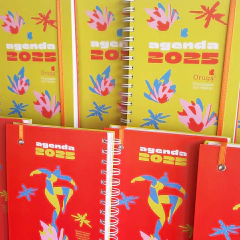 Agenda 2025 - Modelo Flores Encendidas // Oruga Design - comprar online