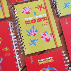 Agenda 2025 - Modelo Flores Encendidas // Oruga Design