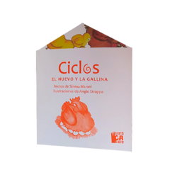 Ciclo El huevo y la gallina (libro juguete) // Orla - Angie Strappa