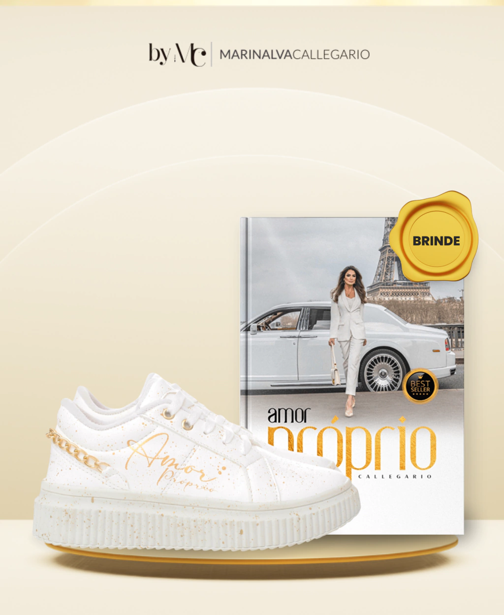 Tênis Amor Próprio | Brinde: Livro Amor Próprio