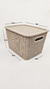 Canasto Organizador Rattan Grande Pack x 4 en internet