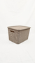 Canasto Organizador Rattan Grande Pack x 4 - tienda online