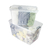 Caja Organizadora Transparente 60 litros en internet