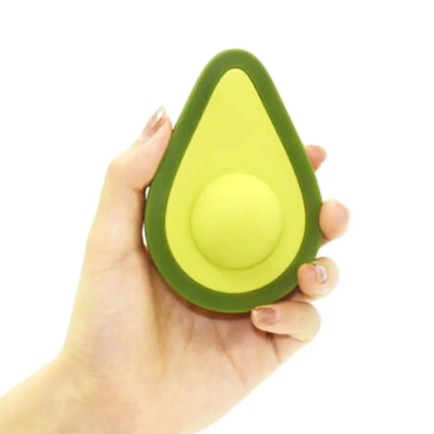 Vibrador Recarregável Abacate – O Prazer Discreto Que Você Merece