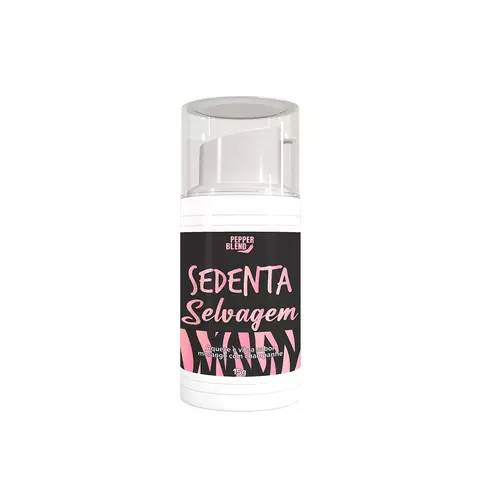 Sedenta Vibrante Gel Morango – Premium Afrodisíaco com Efeito Vibração e Calor 15g Pepper Blend - comprar online