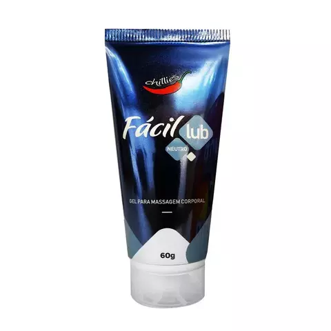 Fácil Lub Gel Lubrificante Neutro 60g Chillies