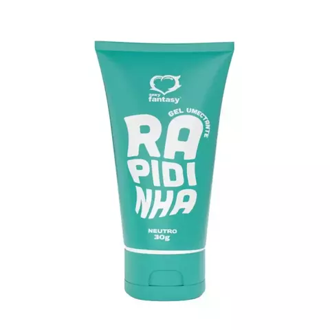 Rapidinha Neutro – Gel Lubrificante Beijável Sexy Fantasy para Conforto DESLIZANTE.