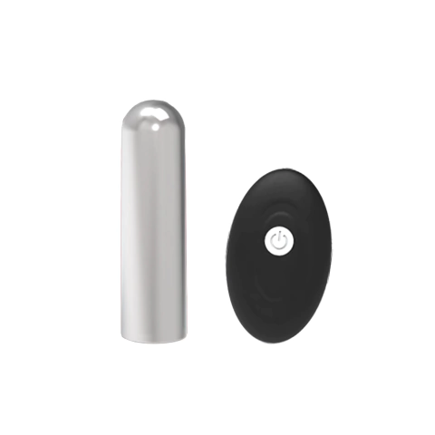 Power Bullet com Controle Remoto – 10 Modos de Vibração: Elegância e Prazer Refinado