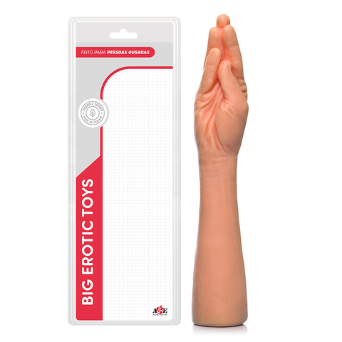 Mão - Hand Finger na cor pele 34 x 8 cm