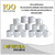 PROMO - 100 Tazas plasticas rectas