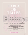 TABLA DE TALLES