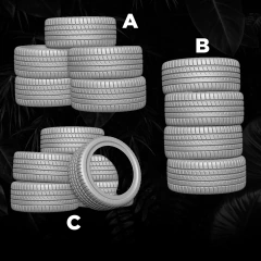 Tires Diorama