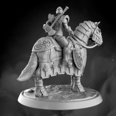Female Silver Knight - Horse - comprar en línea