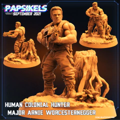 HUMAN COLONIAL ANTI HUNTER ARNIE WORCESTERNEGGER BEAT RIFLE