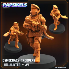 DEMOCRACY TROOPER HELLHUNTERS - DoroGeek3D
