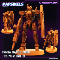 FKMSA BATTLE DROID PX-78-2 UNIT 01