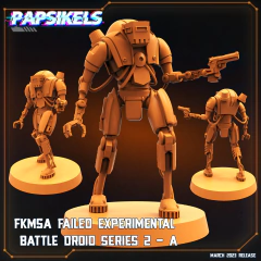 FKMSA FAILED EXPERIMENTAL BATTLE DROID SERIES 2