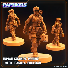 HUMAN COLONIAL MARINE MEDIC DANIELA BIDLEMAN