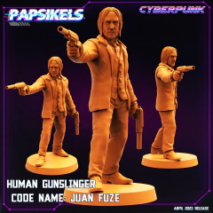 HUMAN GUNSLINGER CODENAME JUAN FUZE