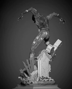 Spiderman - Zombie en internet