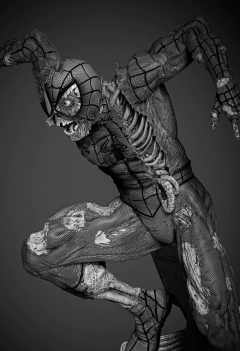 Spiderman - Zombie - DoroGeek3D