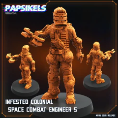 Imagen de INFESTED COLONIAL SPACE COMBAT ENGINEERS
