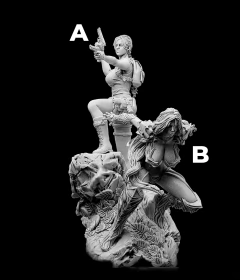 LARA & WITCHBLADE - TOMB RAIDER - NSFW - comprar en línea