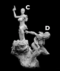 LARA & WITCHBLADE - TOMB RAIDER - NSFW en internet