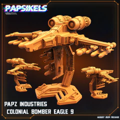 PAPZ INDUSTRIES COLONIAL BOMBER EAGLE-9