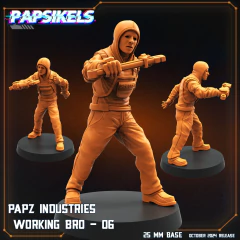 Imagen de PAPZ INDUSTRIES WORKING BROS - SET 4