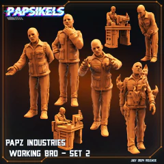 PAPZ INDUSTRIES WORKING BROS - SET 2