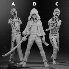 Michonne & Zombies