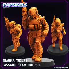 TRAUMA TROUPE ASSAULT TEAM UNIT - DoroGeek3D