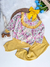 Conjunto Moletom Florzinhas